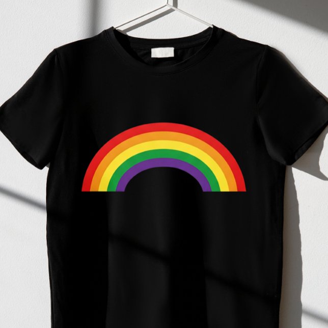 Camiseta Orgulho Arco-Íris LGBTQ Homens (Criador carregado)