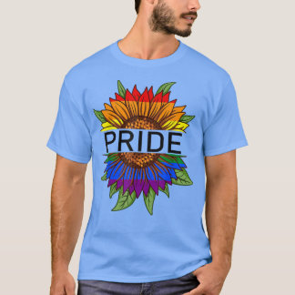 Camiseta Orgulho Arco-Íris Pavilhão de Girassol Orgulho LGB