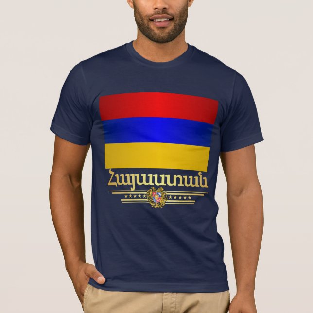 Camiseta Orgulho Armênio (Frente)