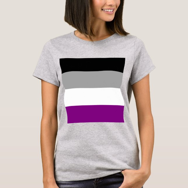 Camiseta Orgulho Asexual (Frente)