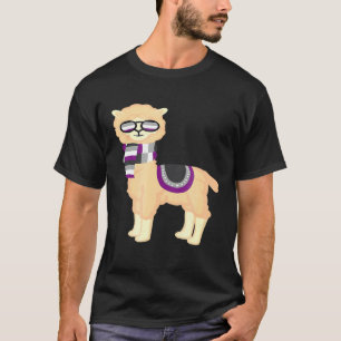 Camiseta Orgulho Asexual Legal Llama com Orgulho Ace Sungla