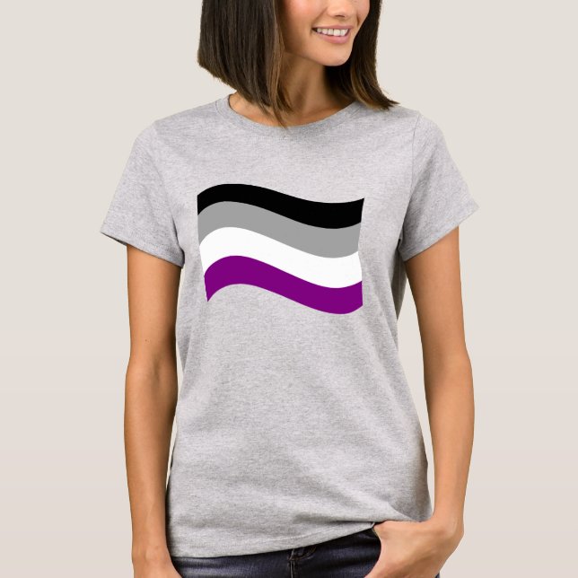 Camiseta Orgulho Assexual (Frente)
