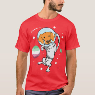 Camiseta Orgulho Astronauta dos Cães