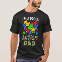 Orgulho Autismo Pai Consciência do Pai Dia Autista
