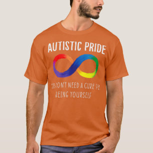 Camiseta Orgulho Autista Consciência Aceitação Adorava Ele