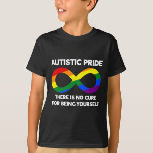 Camiseta Orgulho Autista - Consciência do Autismo - Arco-Ír