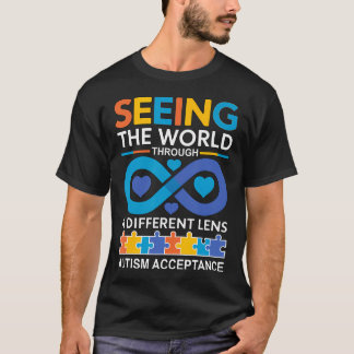Camiseta Orgulho Autista Para Homens Mulheres Crianças Filh