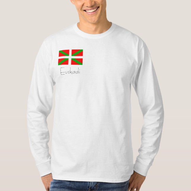 Camiseta Orgulho Basque por Matu (Frente)