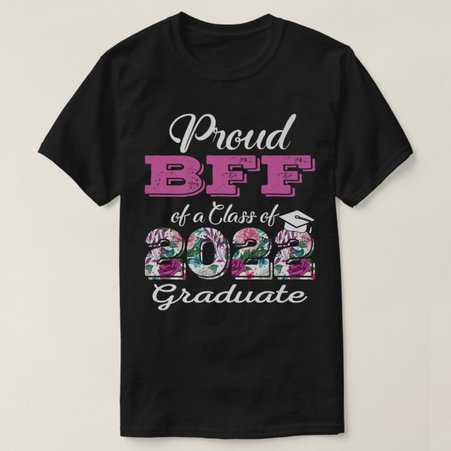 Camiseta Orgulho Bff do Formando Classe 2022 Graduação F (Frente do Design)