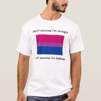 Camiseta orgulho bissexual