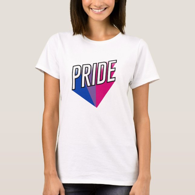 Camiseta Orgulho Bissexual Explode (Frente)