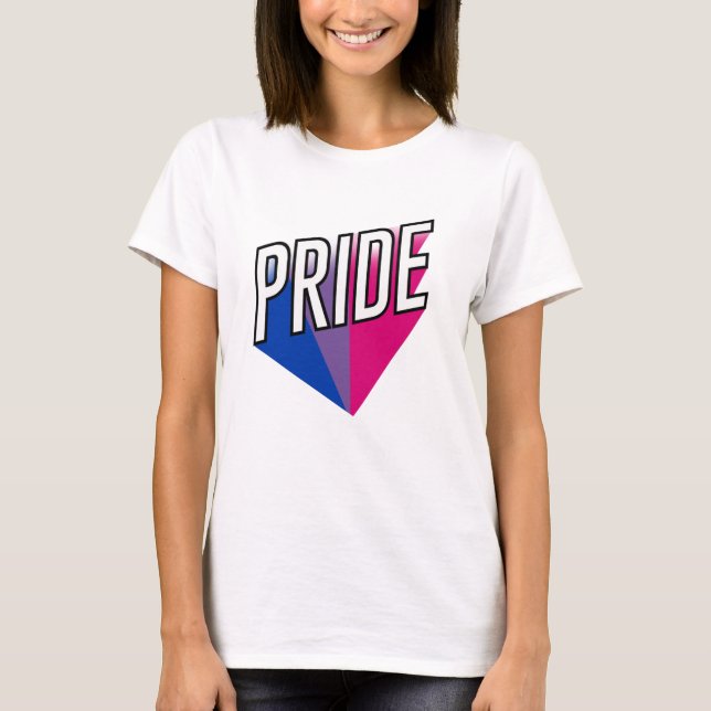 Camiseta Orgulho Bissexual Explode (Frente)
