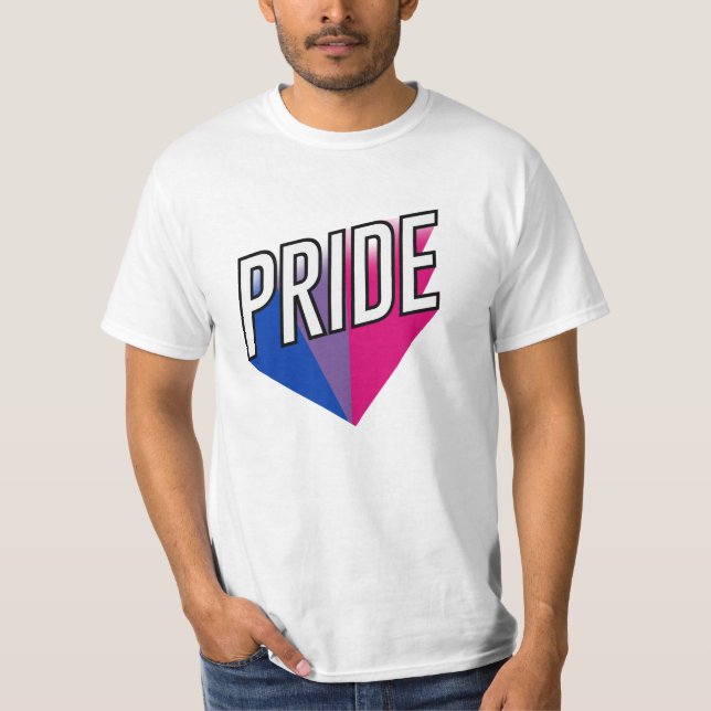 Camiseta Orgulho Bissexual Explode (Frente)