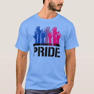 Camiseta Orgulho Bissexual Juntos De T-Shirt
