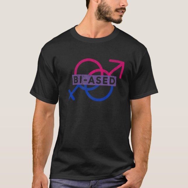Camiseta Orgulho Bissexual Lgbt Bi Ased Queer Nonbinary (Frente)