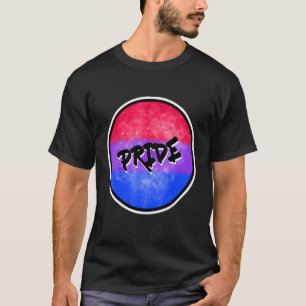 Camiseta Orgulho bissexual Rainbow Bisexual Flag Lgbt Gay