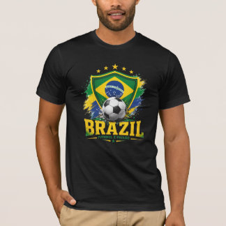Camiseta Orgulho Brasileiro Torcedor Futebol Brasil