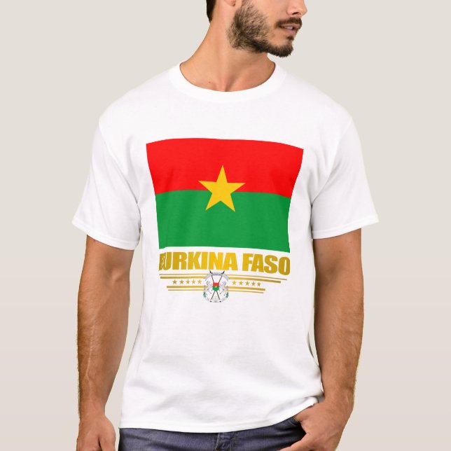 Camiseta Orgulho Burkina Faso (Frente)
