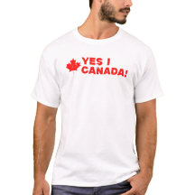 Orgulho Canadiano Engraçado - Sim, Canadá! Design