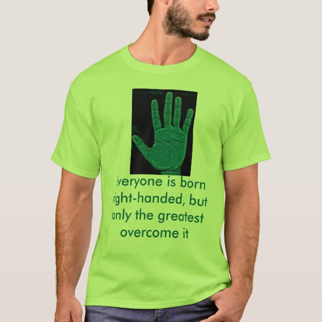 Camiseta Orgulho canhoto (Frente)