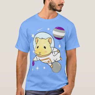 Camiseta Orgulho Cinzento do Espaço do Porco
