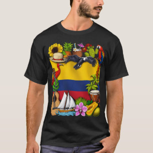 Camiseta Orgulho Colombiano