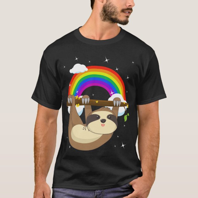 Camiseta Orgulho comunitário LGBT de escalada curiosa (Frente)