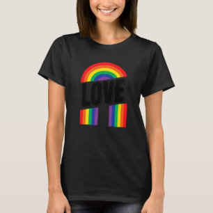 Camiseta Orgulho Coração Lgbtq Transgenho do Amor Bissexual