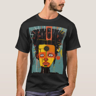 Camiseta Orgulho Cultural Abstrato Afro-Americano ART