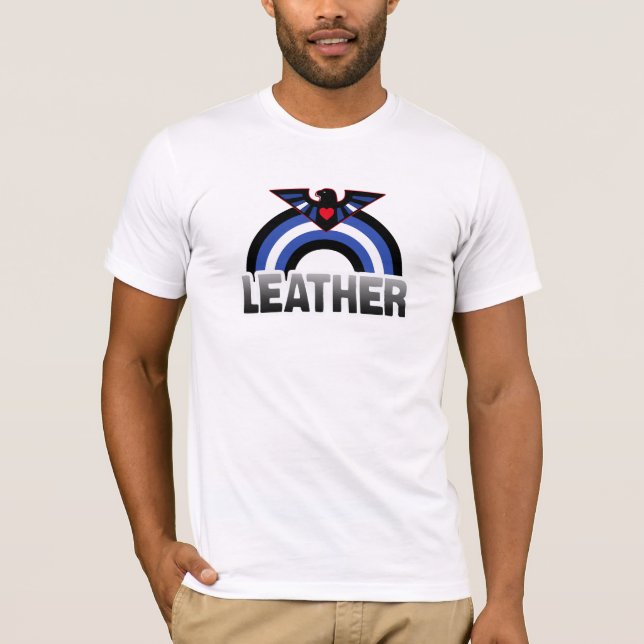 Camiseta Orgulho da Águia de Couro (Frente)