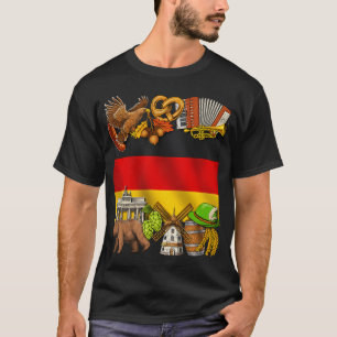Camiseta Orgulho da Alemanha