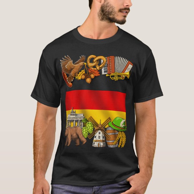 Camiseta Orgulho da Alemanha (Frente)