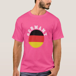 Camiseta Orgulho da Alemanha Deutschland Orgulhoso Raízes A