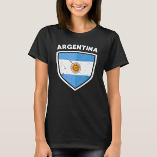 Camiseta Orgulho da Argentina Bandeira La Albiceleste Souve