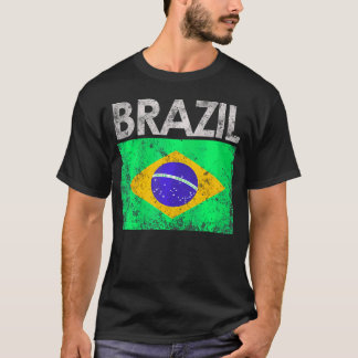 Camiseta Orgulho da Bandeira do Brasil