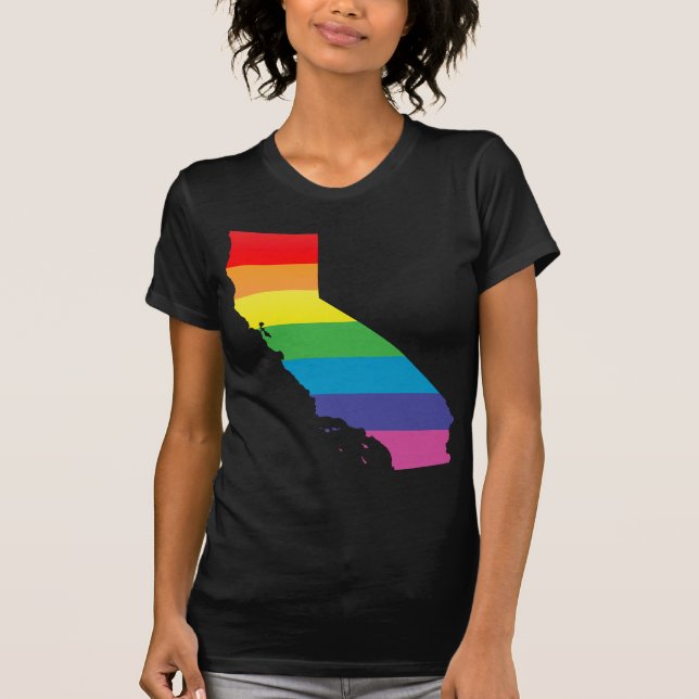 Camiseta orgulho da califórnia. (Frente)