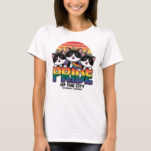Camiseta Orgulho da cidade de Los Angeles, Califórnia, EUA