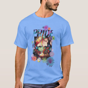 Camiseta Orgulho da DC Comics Harley Quinn e Poison Ivy Flo