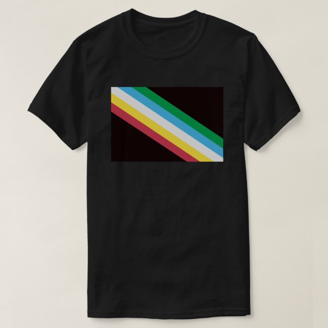 Camiseta Orgulho da Deficiência (Frente do Design)