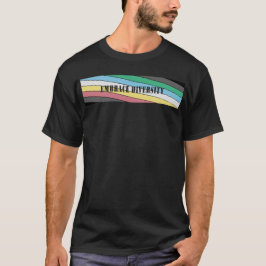 Camiseta orgulho da deficiência-aceite a diversidade