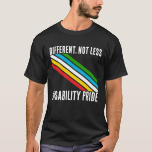 Camiseta Orgulho da Diferença e Não da Deficiência