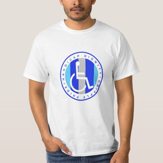 Camiseta Orgulho da Dignidade do Deshabilidades (Frente)