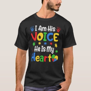 Camiseta Orgulho da Família Conscientização do Autismo Eu S