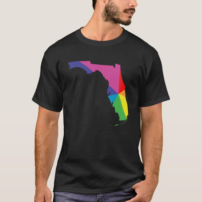 Camiseta orgulho da Flórida. (Frente)