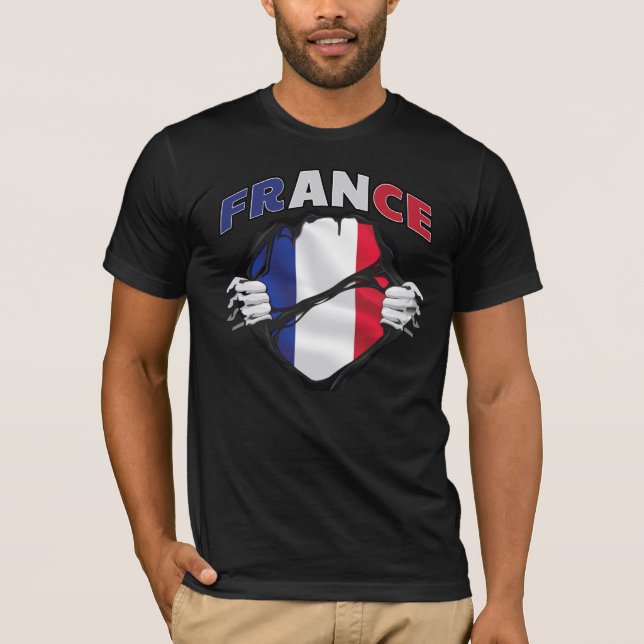 Camiseta Orgulho da França (Frente)