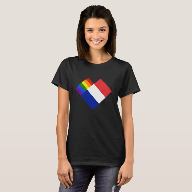 Camiseta Orgulho da França (Frente Completa)