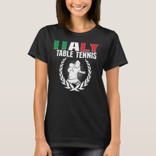 Camiseta Orgulho da Itália Mesa Tênis italiano Ping Pong Su