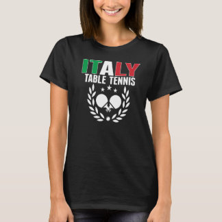Camiseta Orgulho da Itália Mesa Tênis italiano Ping Pong Su