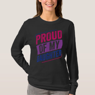 Camiseta Orgulho Da Minha Filha Bi Orgulho Da Bissexualidad