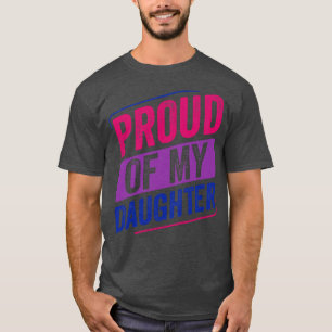 Camiseta Orgulho Da Minha Filha Bi Orgulho Da Bissexualidad